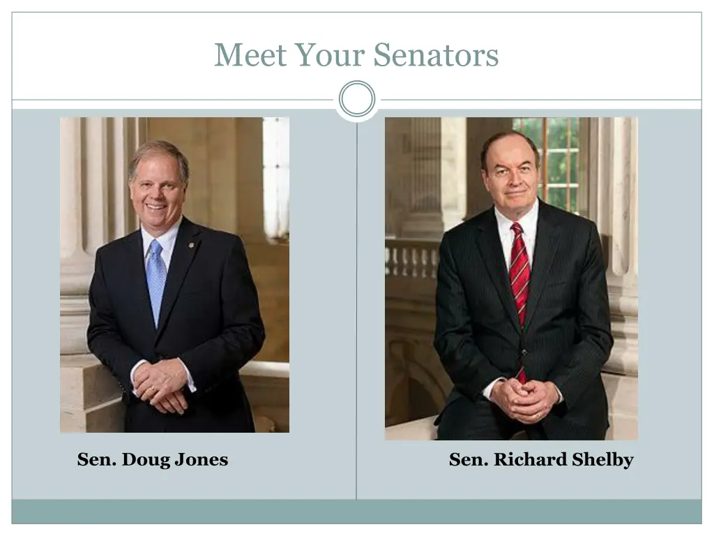 meet your senators