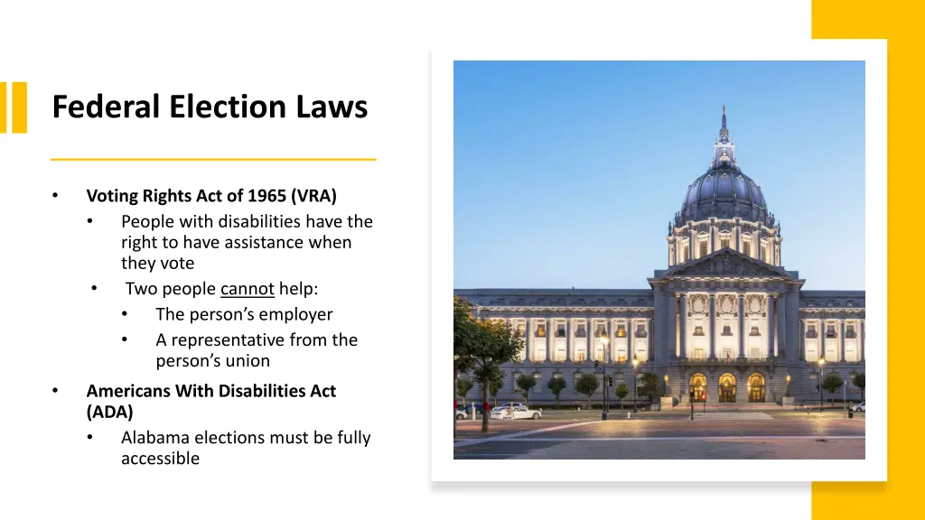 federal election laws