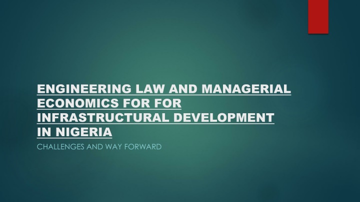 engineering law and managerial economics