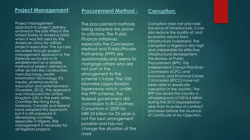 project management