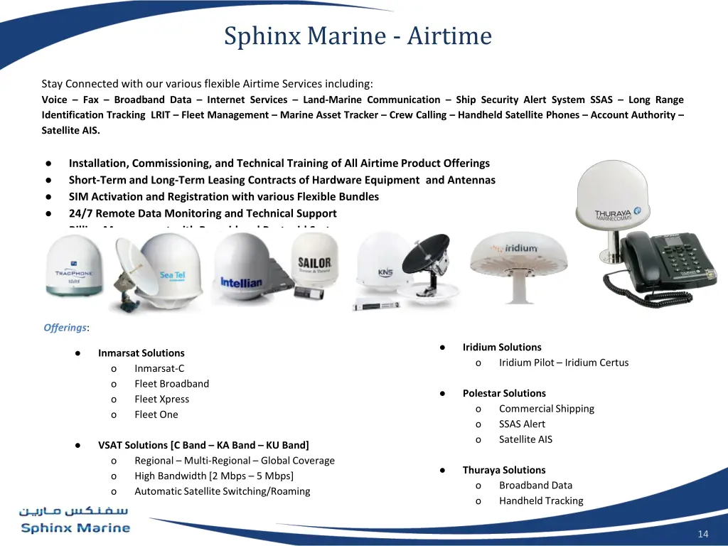 sphinx marine airtime