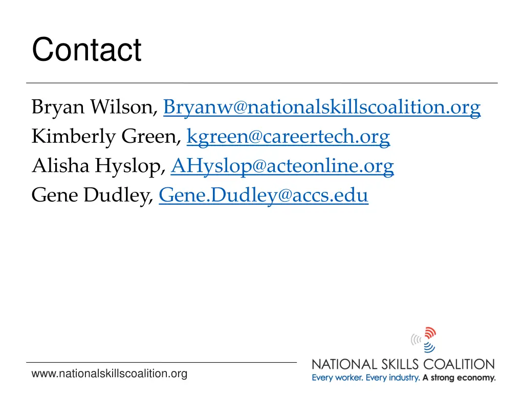 contact