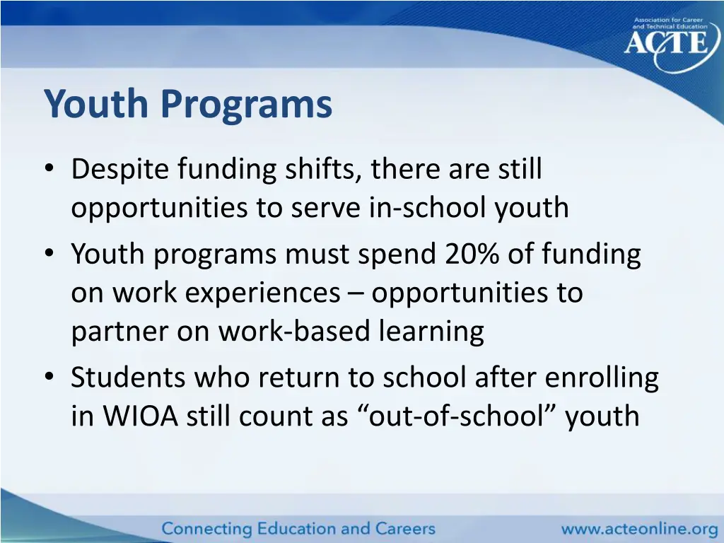 youth programs