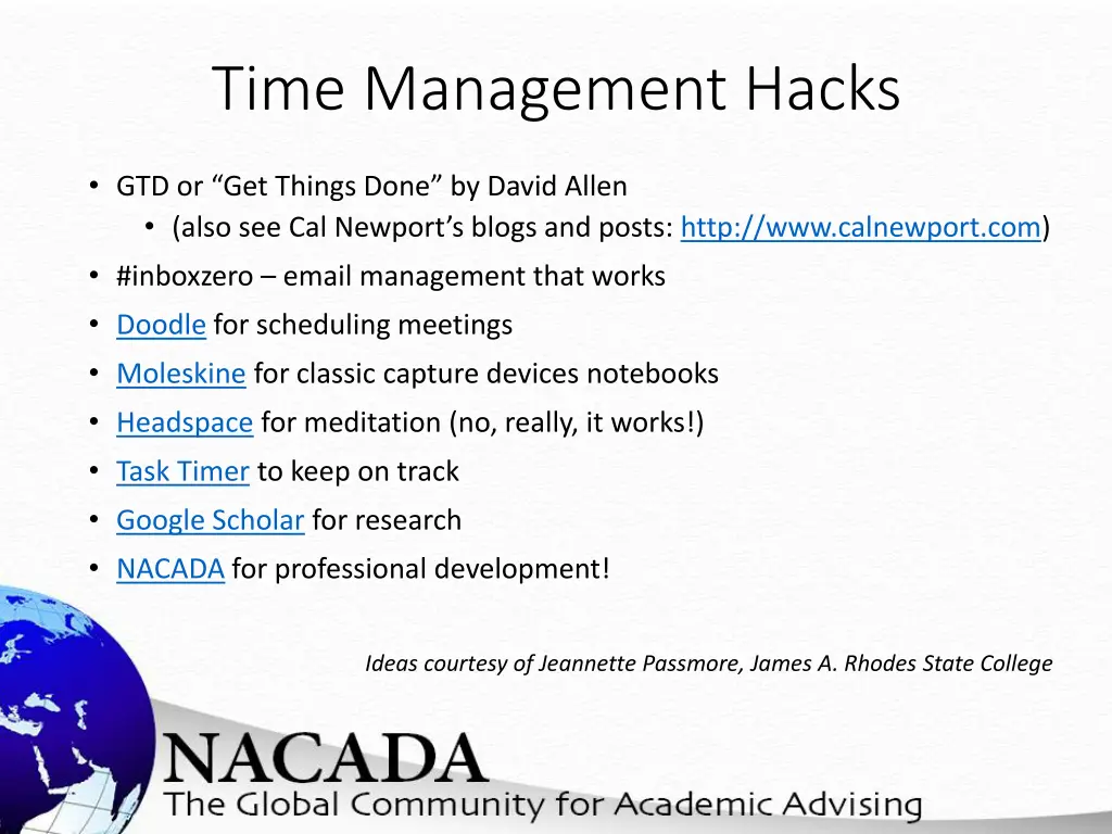 time management hacks