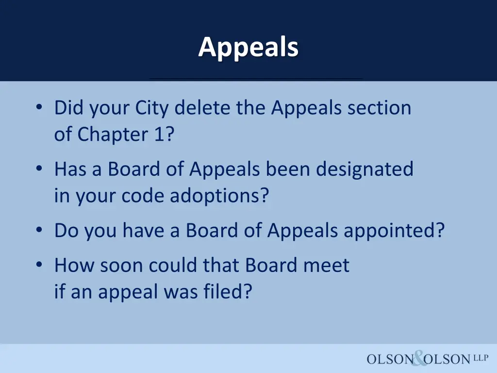 appeals