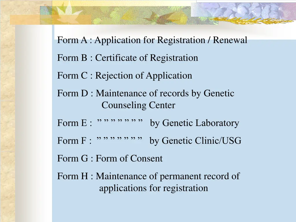 form a application for registration renewal