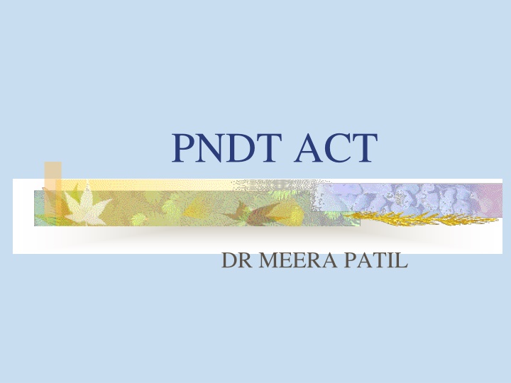 pndt act