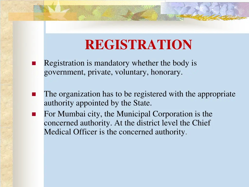 registration