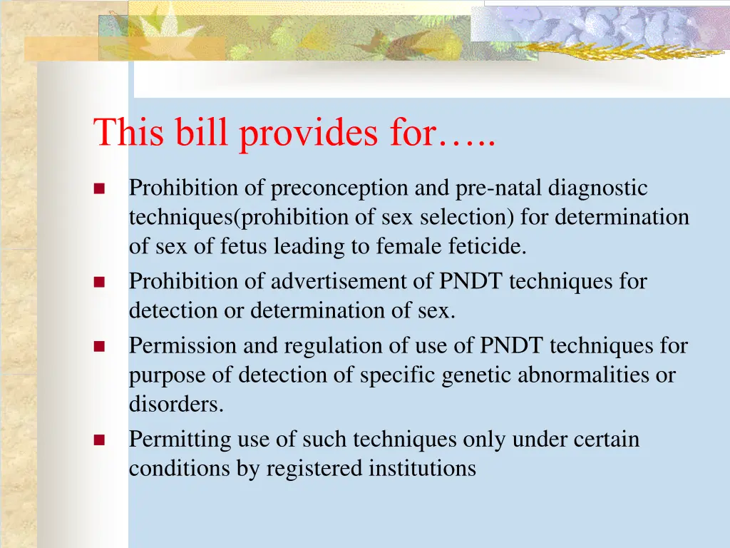 this bill provides for