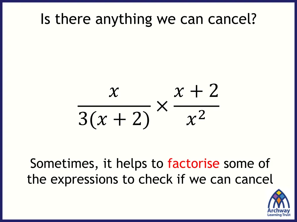 is there anything we can cancel 6