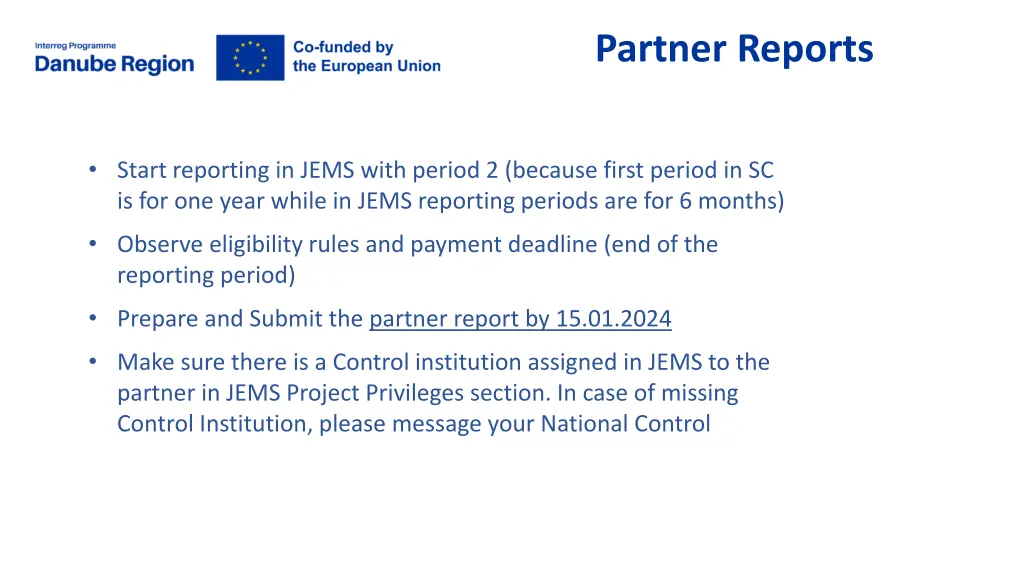 partner reports 1