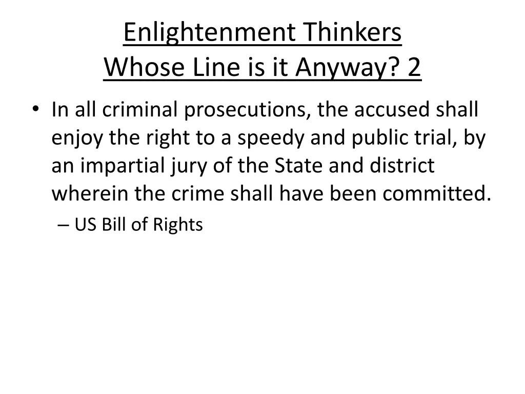 enlightenment thinkers whose line is it anyway 2