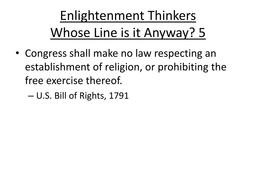 enlightenment thinkers whose line is it anyway 5