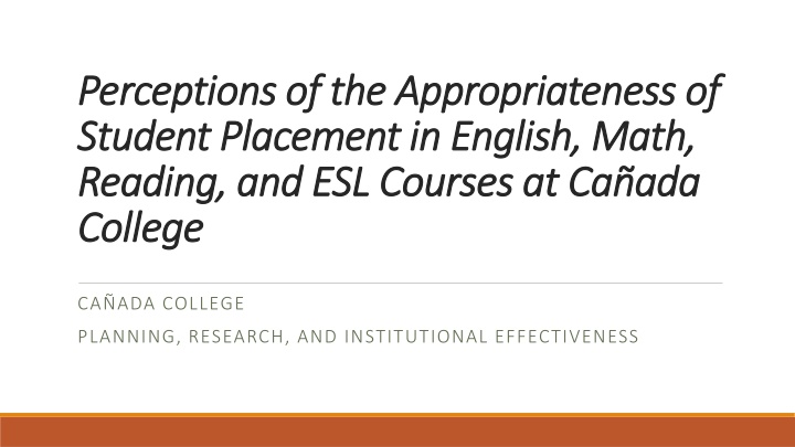 perceptions of the appropriateness of perceptions