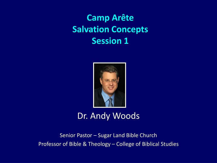 camp ar te salvation concepts session 1