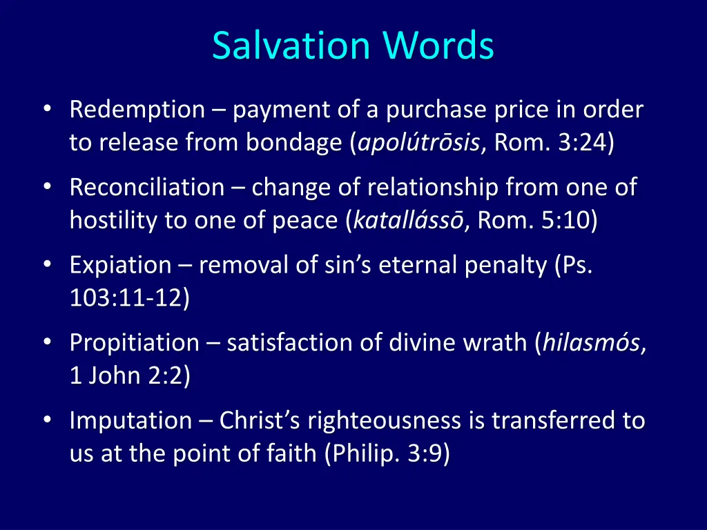 salvation words 6