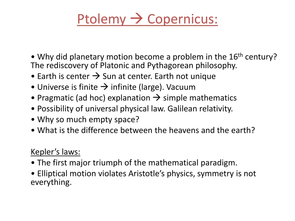 ptolemy copernicus