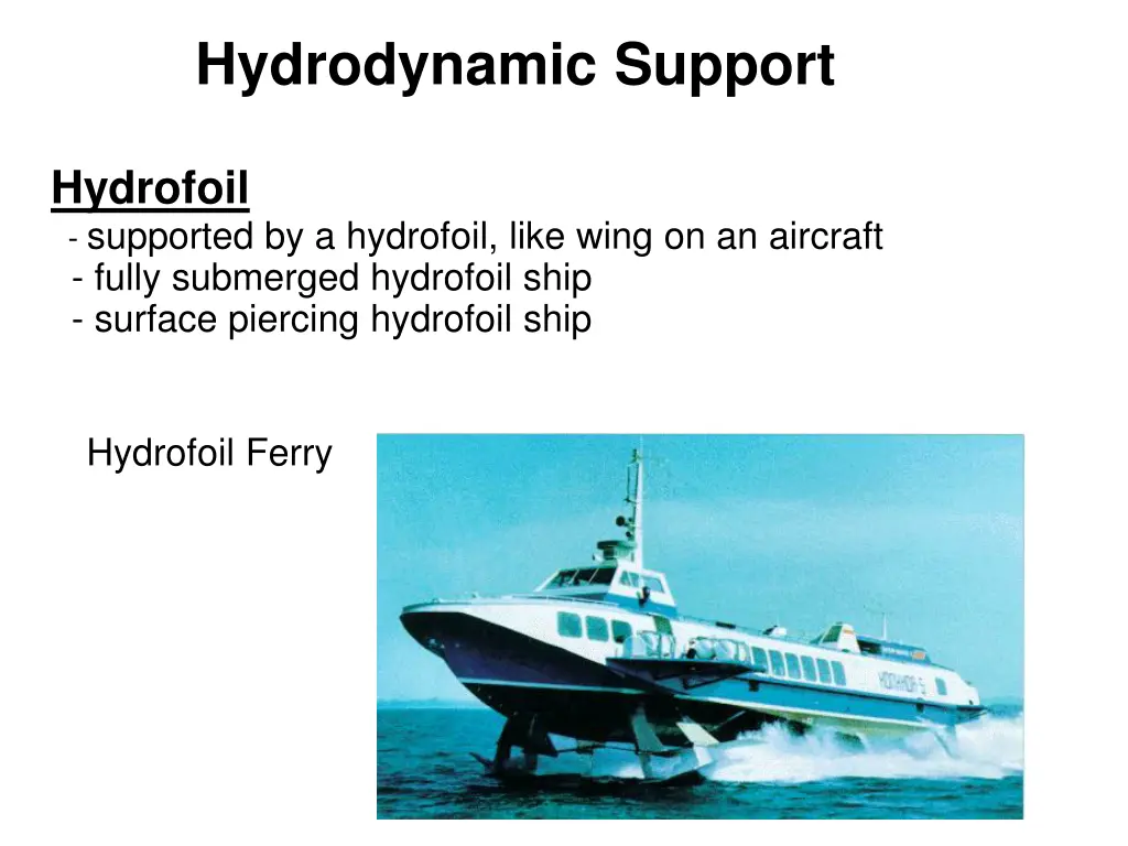 hydrodynamic support 2