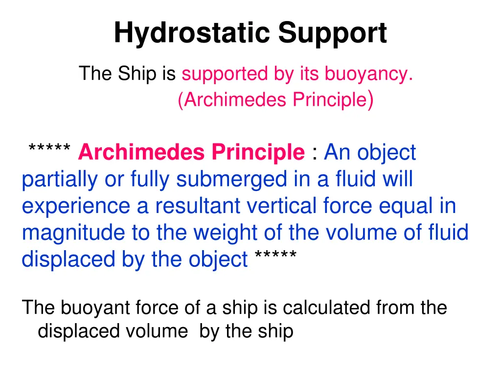 hydrostatic support 1