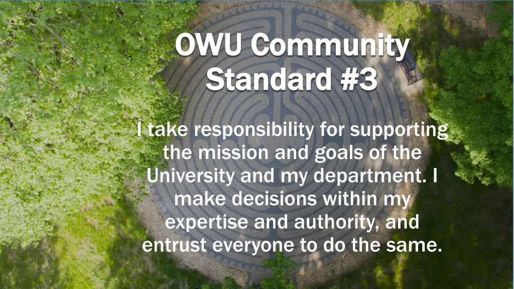 owu community owu community standard 3 standard 3