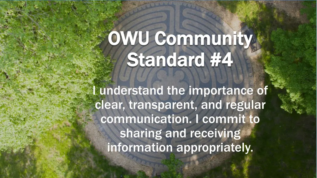 owu community owu community standard 4 standard 4