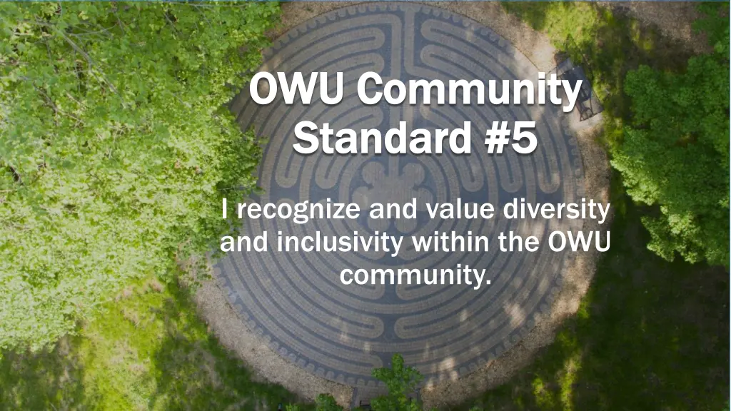 owu community owu community standard 5 standard 5