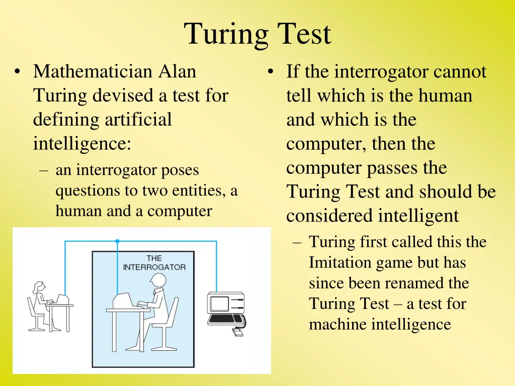 turing test