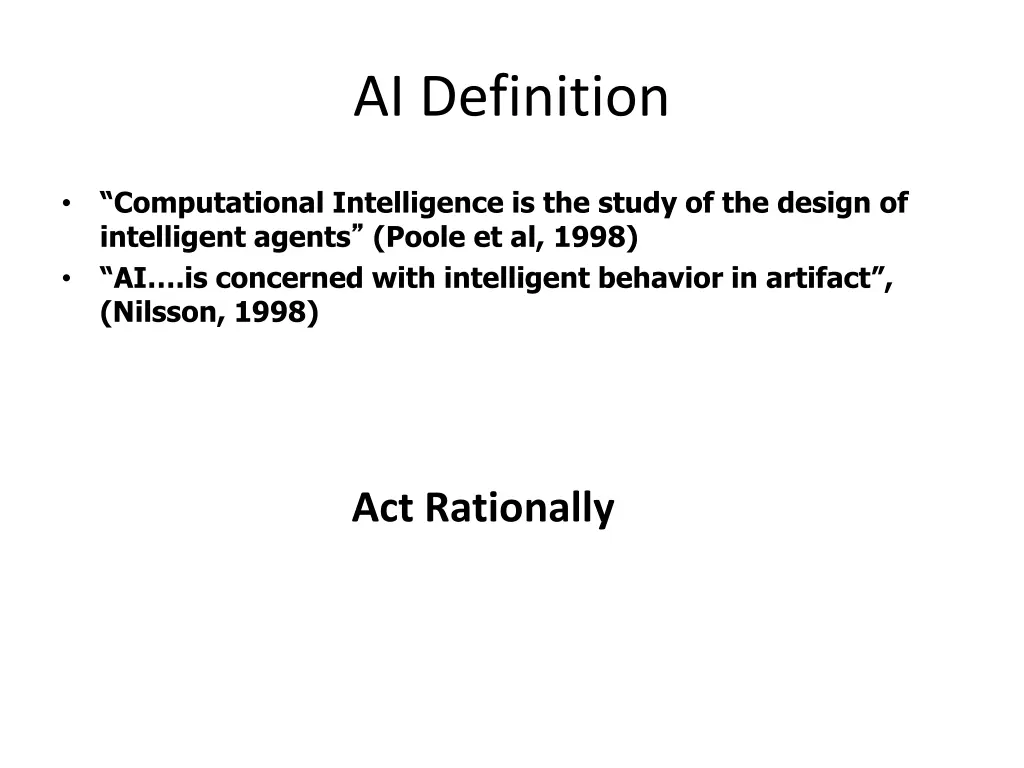 ai definition 2