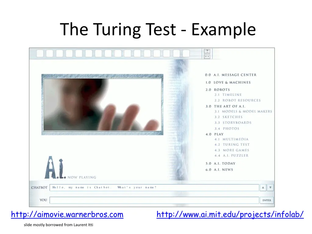 the turing test example