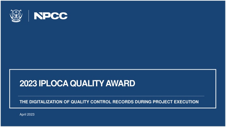 2023 iploca quality award
