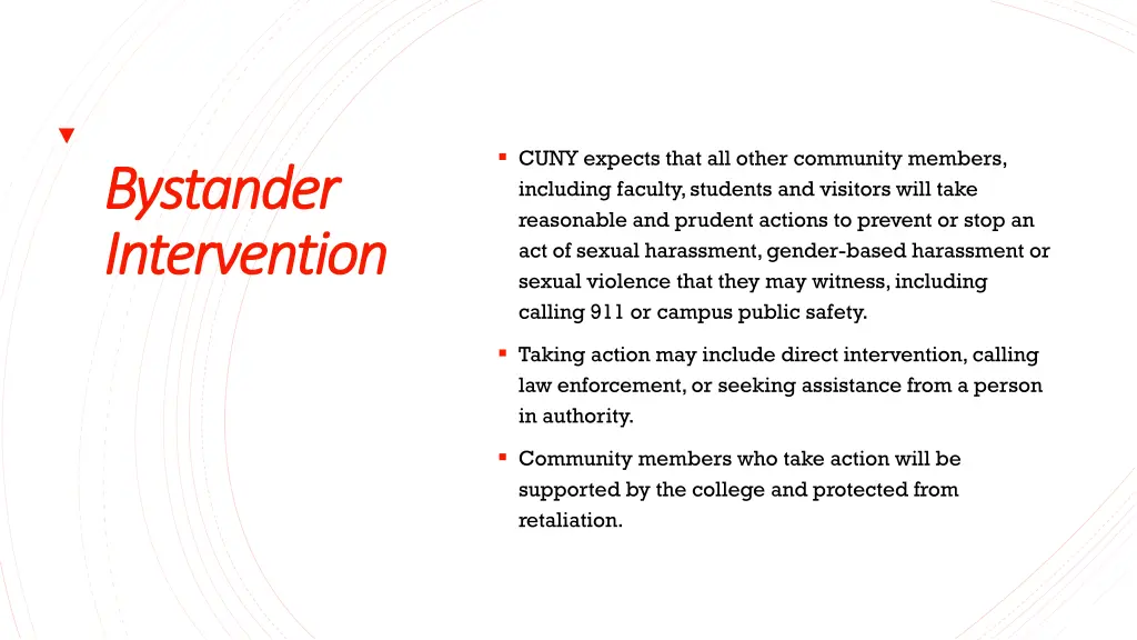 cuny expects that all other community members