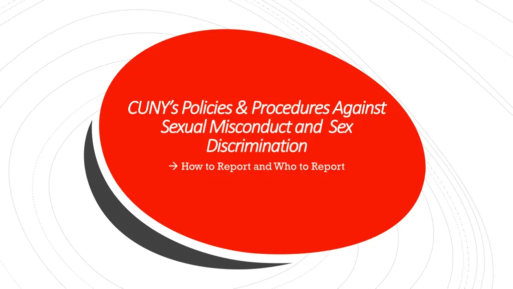 cuny s policies procedures against cuny