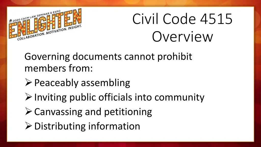 civil code 4515 overview