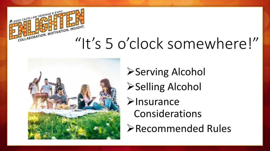it s 5 o clock somewhere