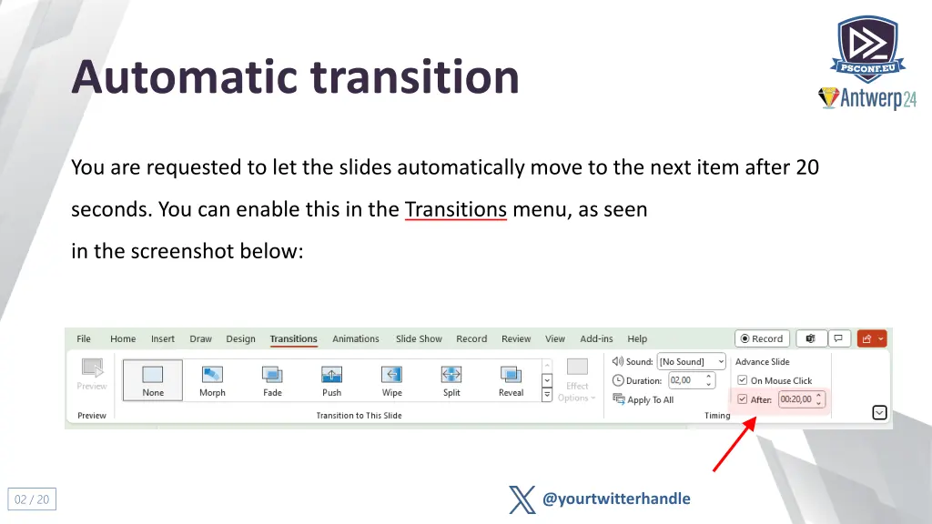 automatic transition