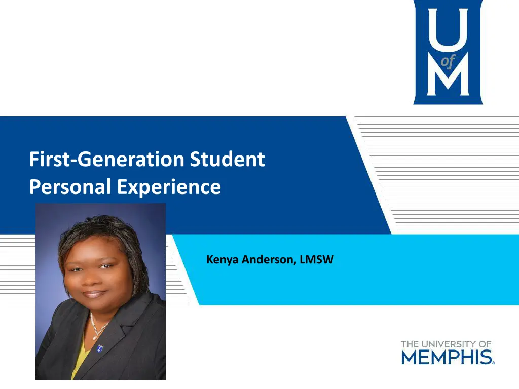 first generation student personal experience