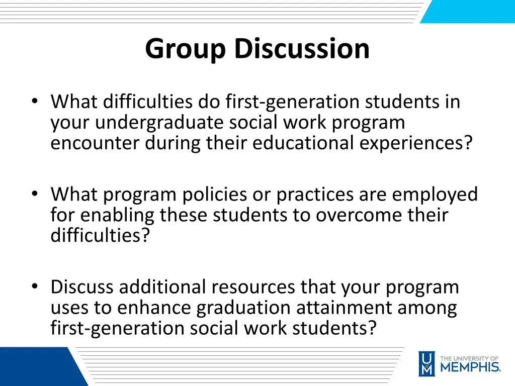 group discussion