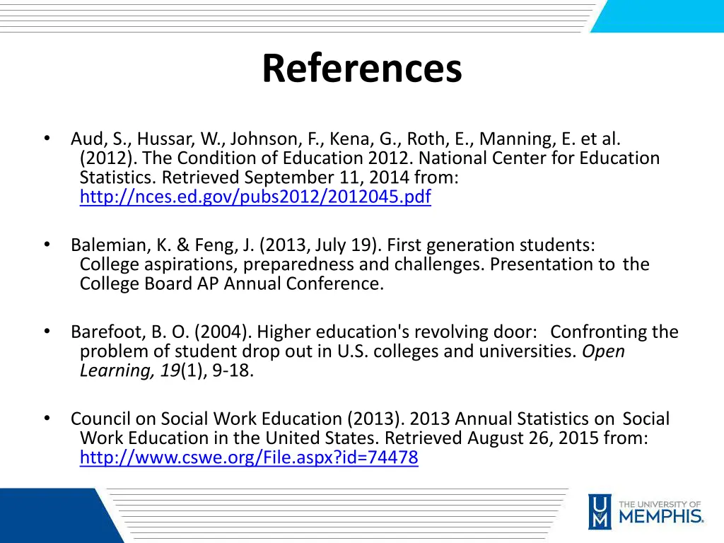 references