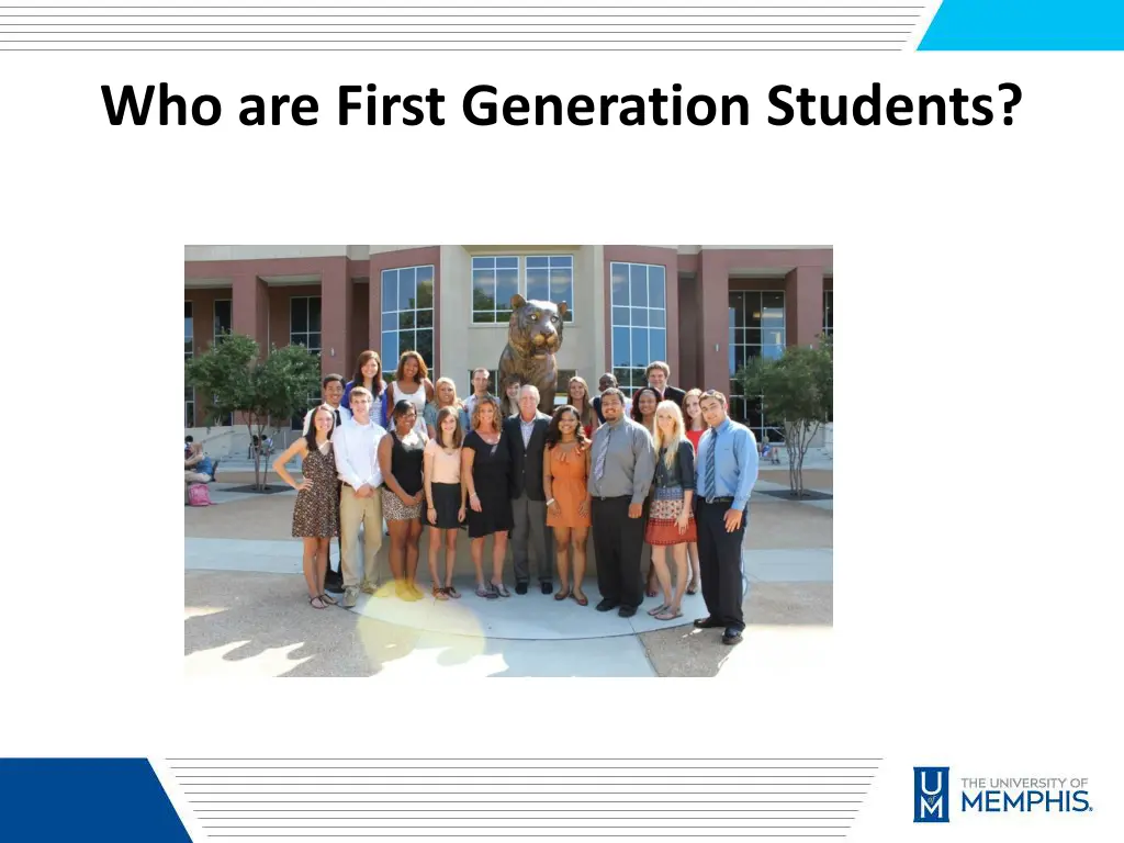 who are first generation students