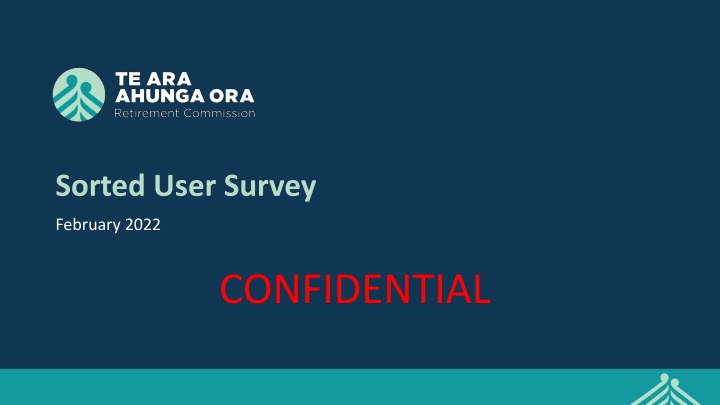 sorted user survey