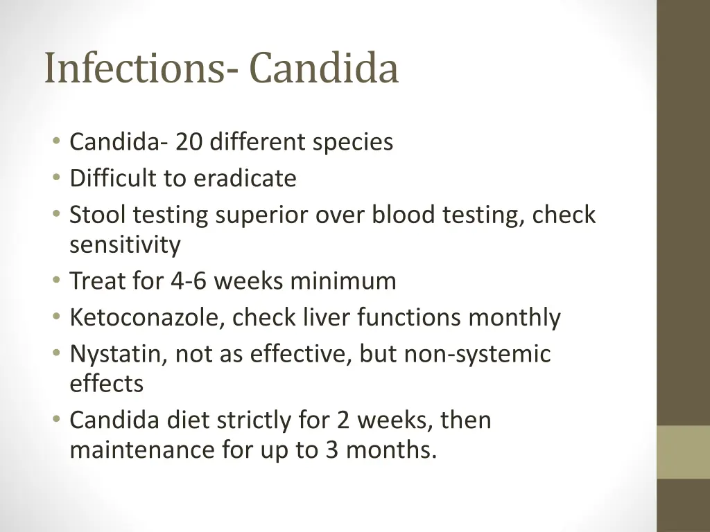 infections candida