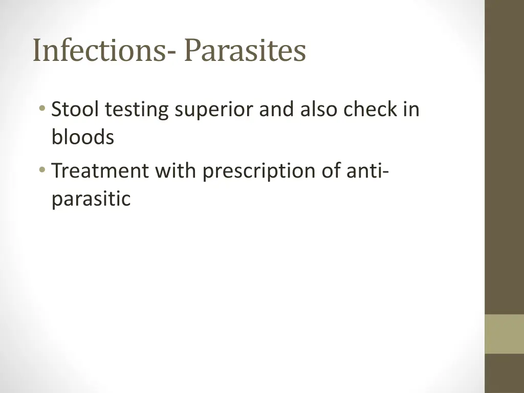 infections parasites