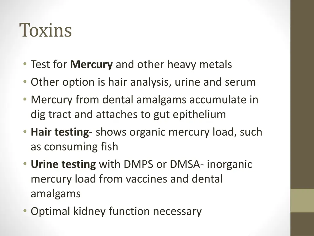 toxins
