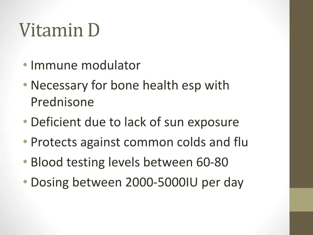 vitamin d