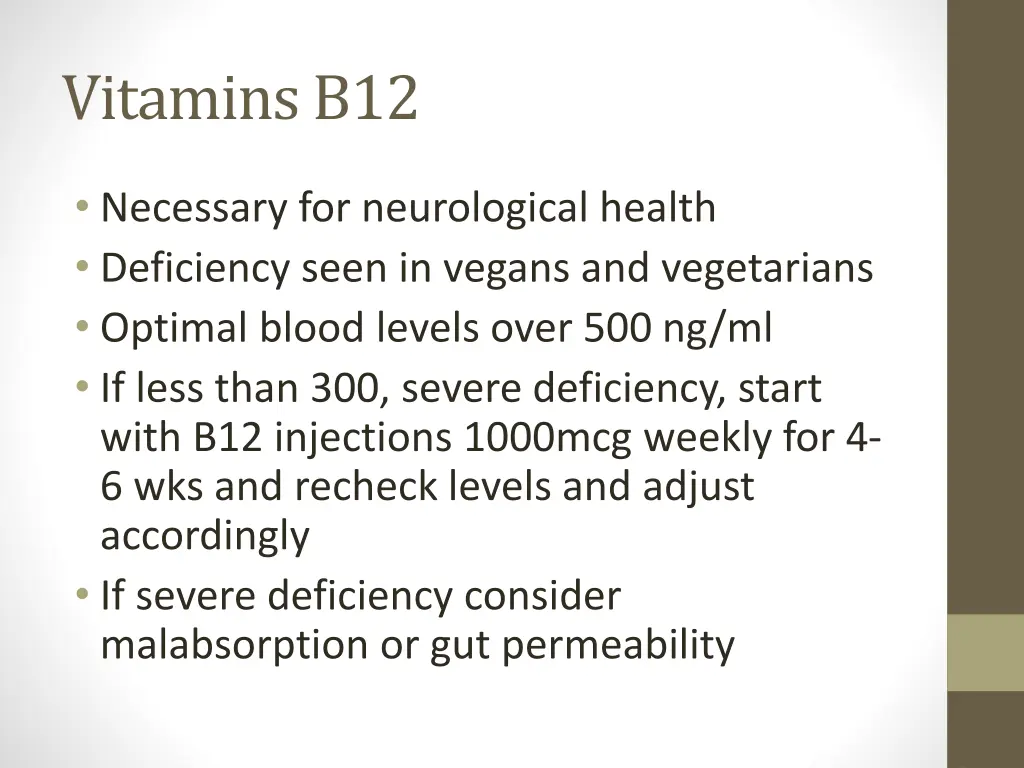 vitamins b12