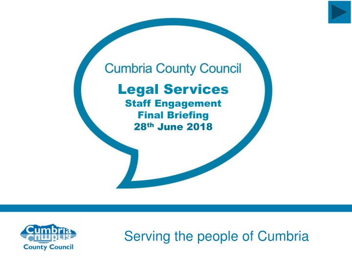 legal services staff engagement final briefing