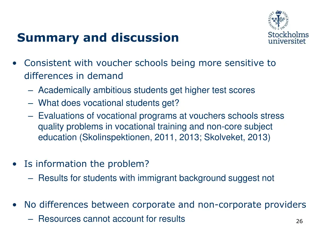 summary and discussion 1