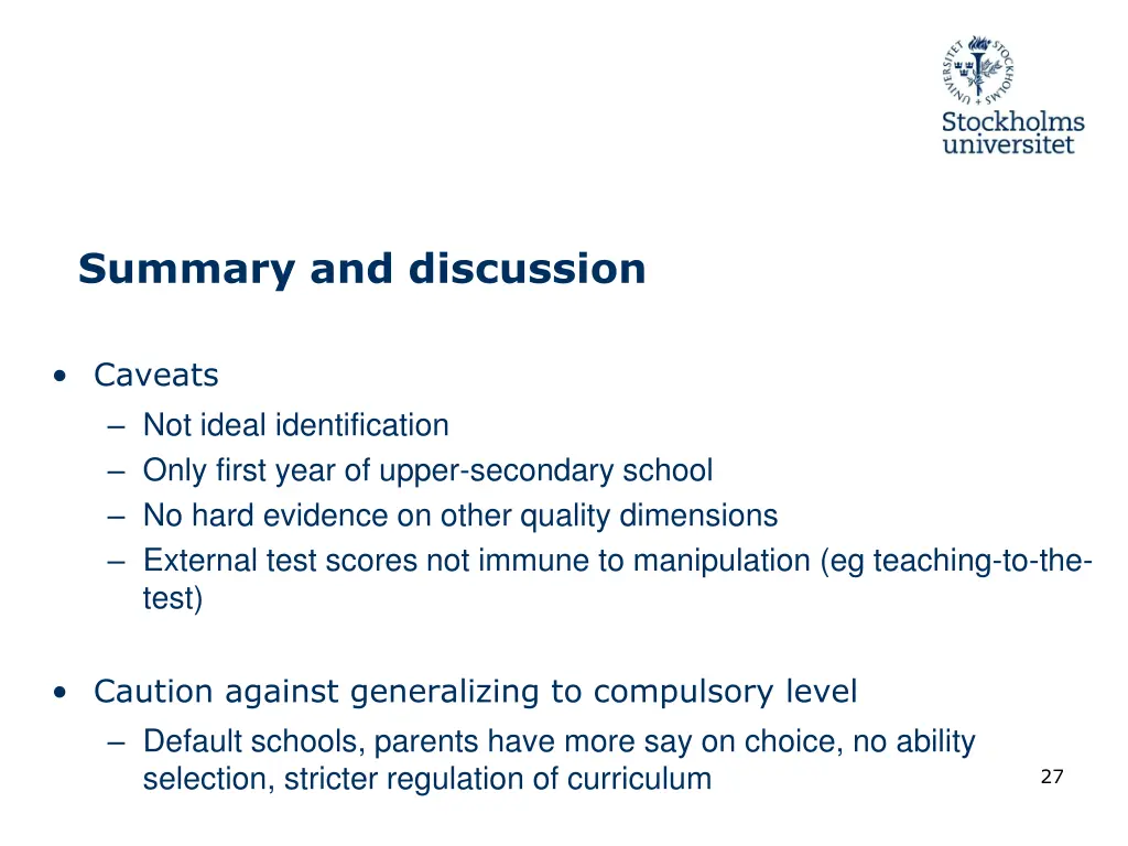 summary and discussion 2