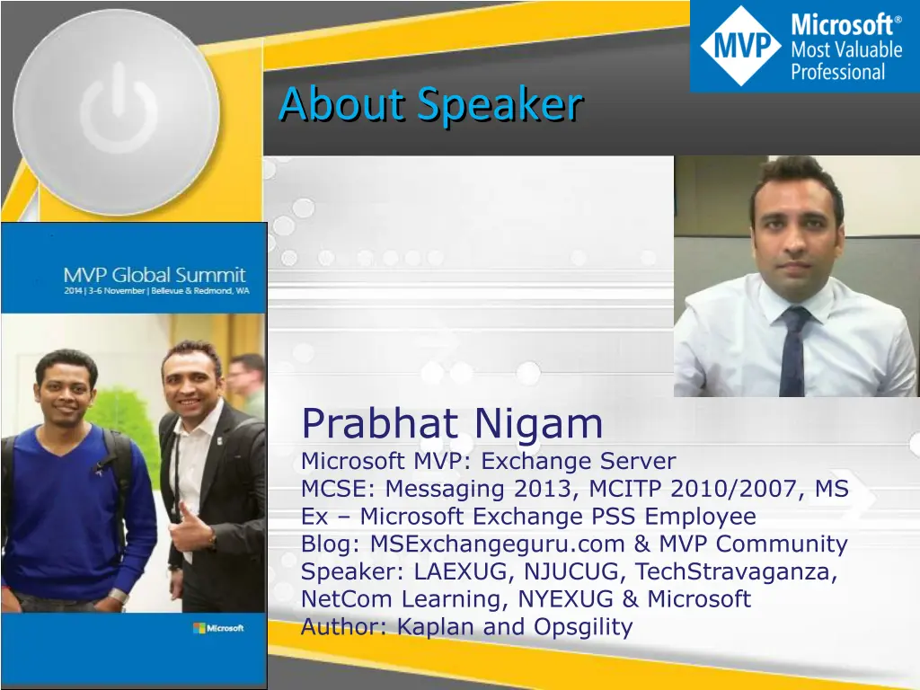 about speaker