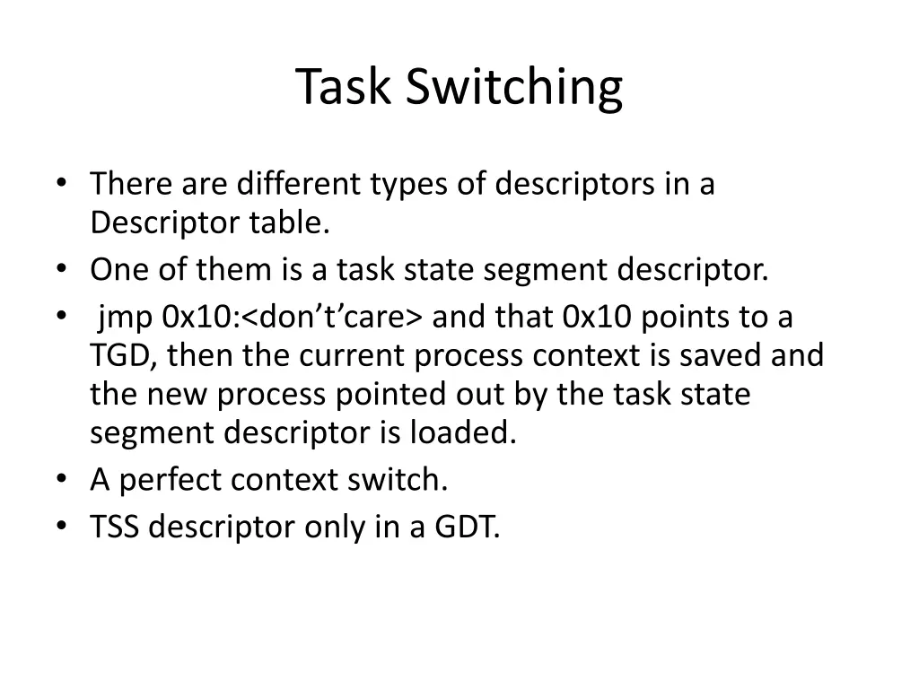 task switching 1